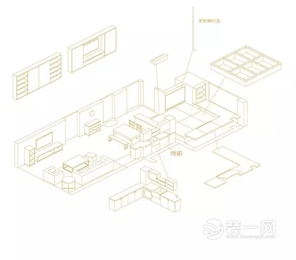 原木简约风格装修效果图