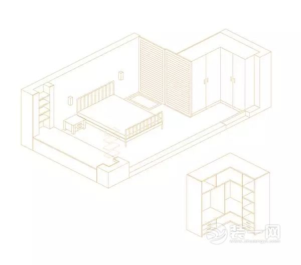 原木简约风格装修效果图