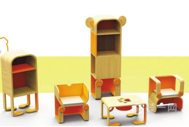 上海装修网儿童家具设计 儿童家具套房组合