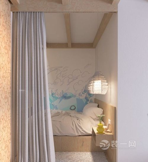 平顶山装饰公司40平时尚现代风格一居室起居室装修效果图