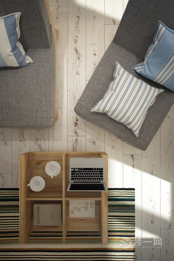乌鲁木齐45平单身公寓混搭木质风格装修效果图