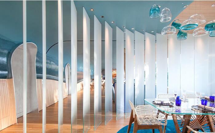 海洋主题餐厅装修效果图
