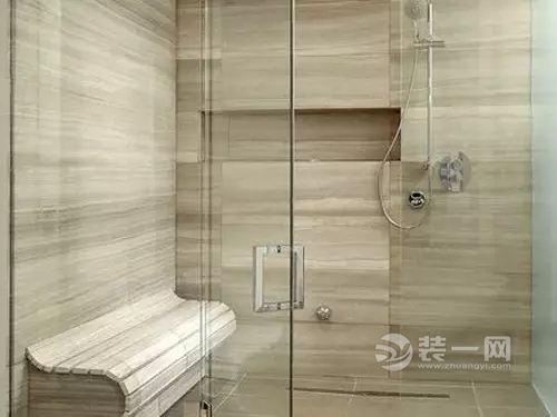 卫生间样板房浴室装修效果图