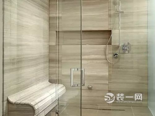 卫生间样板房浴室装修效果图
