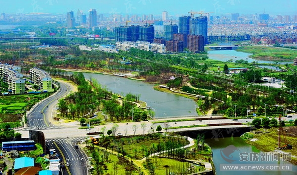 康熙河景观工程鸟瞰图