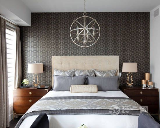 卧室增妙趣温馨 六安家装床头背景装饰设计