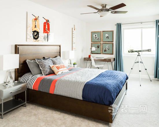 卧室增妙趣温馨 床头背景装饰设计 室内装修效果图