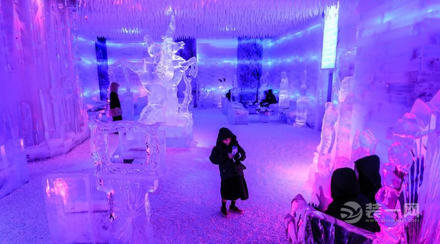 科威特建世界最大冰屋咖啡馆装修效果图