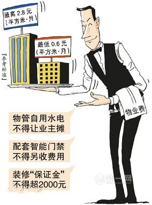 广州装修网广州市物业管理费收费标准
