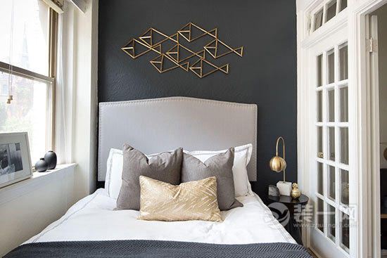 珠海装饰公司39平现代风格一室一厅卧室装修效果图