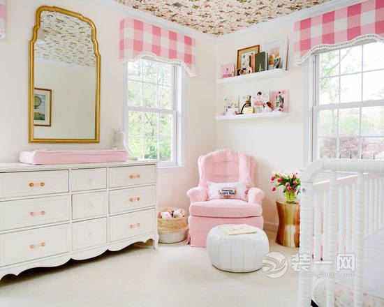 柔和静谧六安装饰设计浅嫩 呵护成长婴儿房