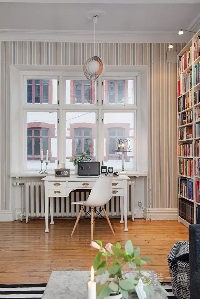 130平米两室两厅瑞典风格装修效果图