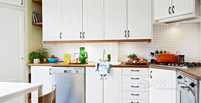 齐齐哈尔装饰公司67平极简主义两室一厅厨房装修效果图
