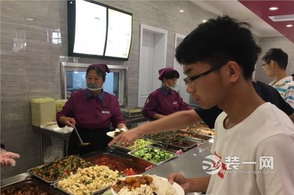 南京工业大学粉嫩浪漫食堂装修效果图