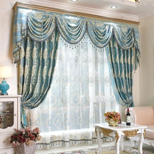 襄阳欧式窗帘提升了新家的档次感 营造清新柔美家园