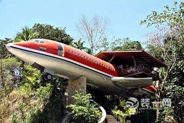 外国老太买架飞机花2万4千美元整装成了豪宅