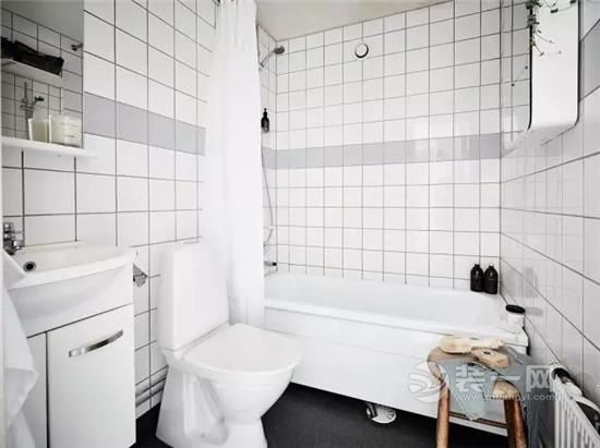 金华装饰公司60平北欧风格两室一厅卫浴装修效果图
