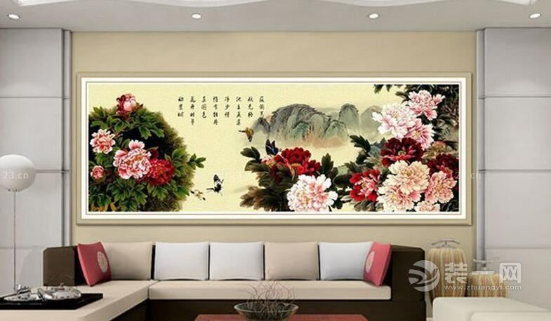 中国十字绣家庭装修效果图