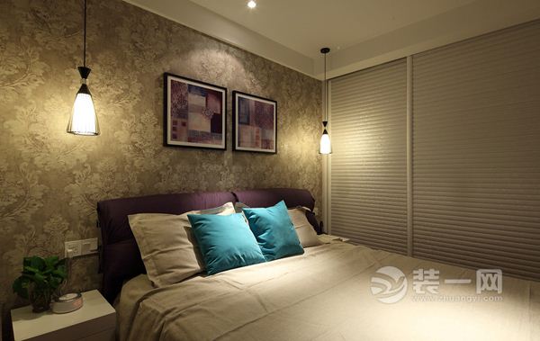 经典时尚现代二居室简洁实用六安装饰空间设计