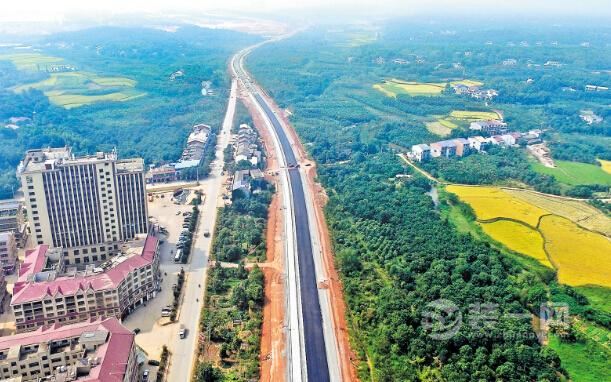 南北横线首发工程宁乡大道本月30日贯通 2020年全面建成