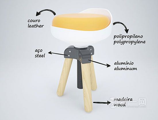 鸡蛋凳子创意设计效果图