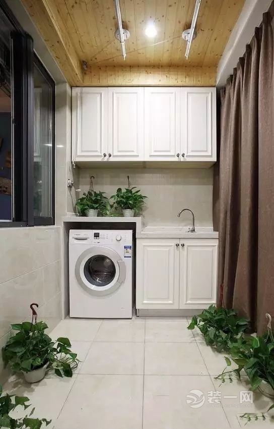 洗衣机摆放效果图
