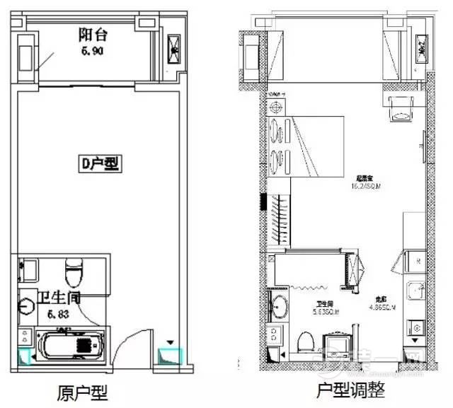 40平米户型平面展示图