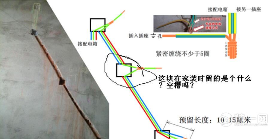 开关插座接线示意图