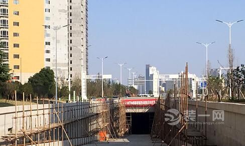 南昌装修网红谷隧道围挡拆除周边商铺装修效果图