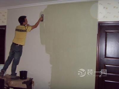 墙面装修流程