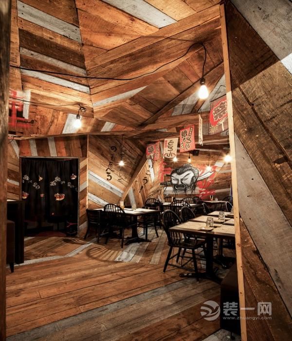 这家餐厅的设计爆棚了 喜欢日式风格那就一定不能错过