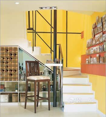 10个家居装修设计妙案之利用楼梯下面的储藏空间