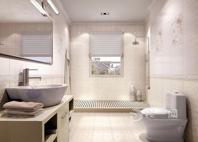 陶瓷卫浴现代简约风格卫生间装修设计效果图