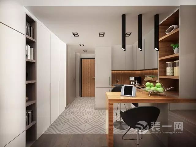 25平米现代风格小公寓装修效果图