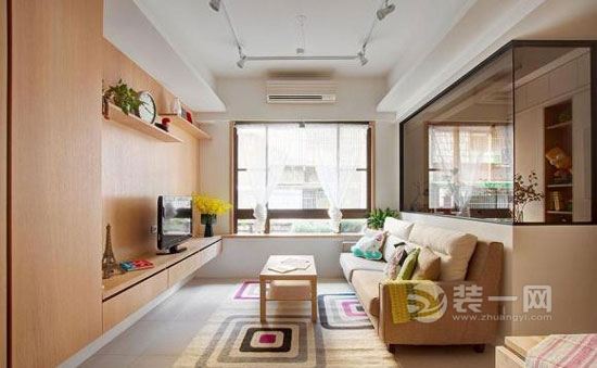 广州85平两室两厅现代简约小清新风格装修效果图