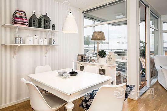 寿县公寓黑白经典北欧风格格调空间装饰设计