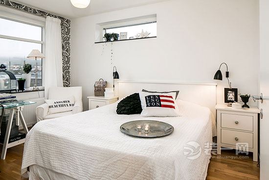 寿县公寓黑白经典北欧风格格调空间装饰设计