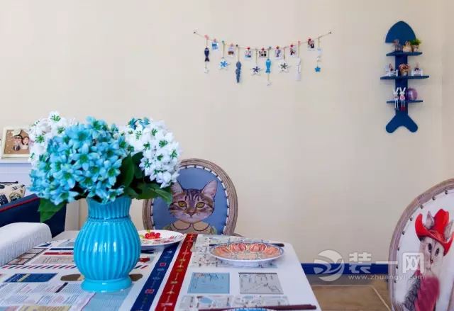 两居室地中海风格 86㎡蓝色浪漫风情