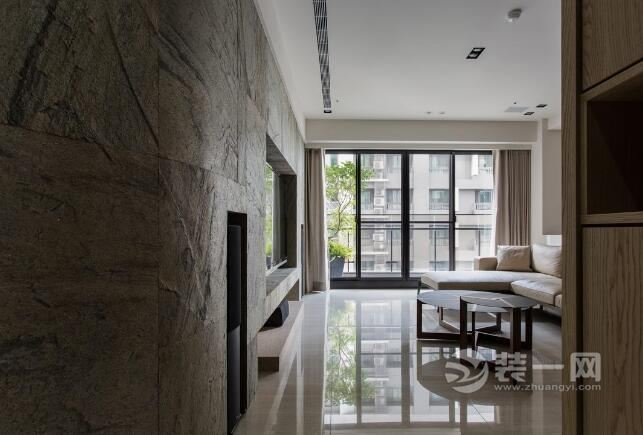 室内现代简约风格设计说明 合肥装修公司灰色调效果图