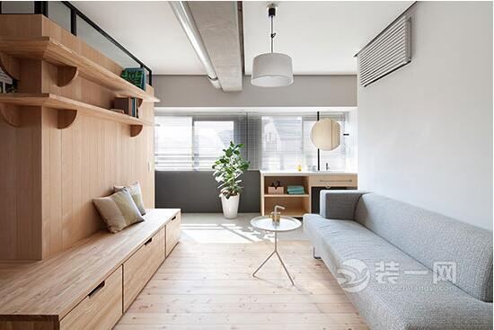 64平米小户型开放式公寓装修效果图