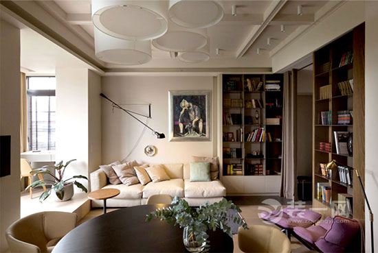 六安装饰设计温婉柔和的淡雅舒服公寓设计
