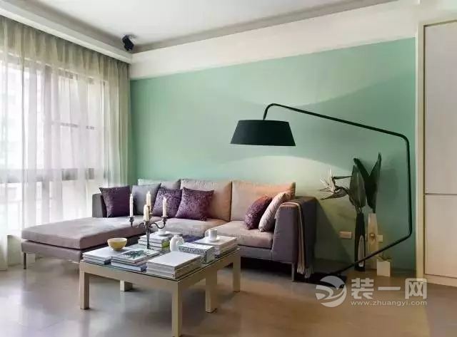 广州装修公司85㎡现代两居室装修效果图