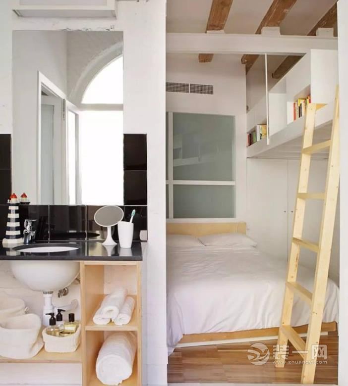 loft卧室装修效果图，小户型设计效果图