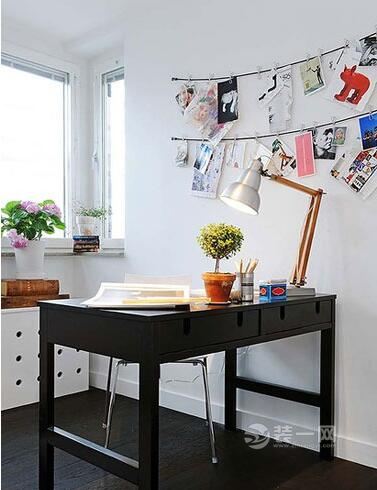 六安装饰设计书桌布置方案 巧添居室书香