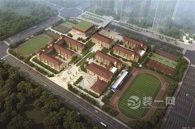 WHAT? 南京市一中江北分校将建空中走廊链接对面小区
