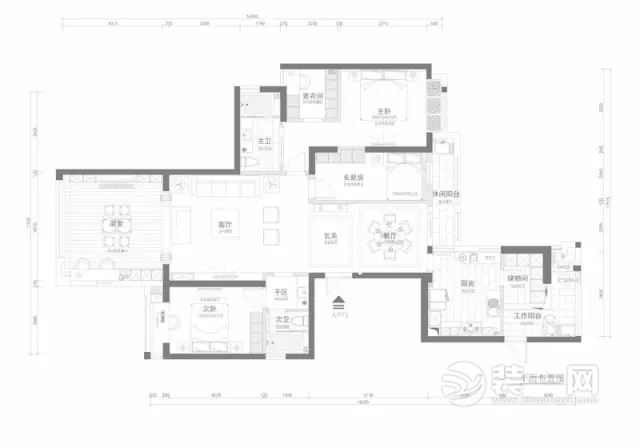 宁静致远 明式家具+黑白灰色彩打造新中式装修风格