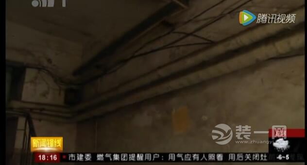 大连香锦街居民楼自来水管流热水 原是邻居装修所致