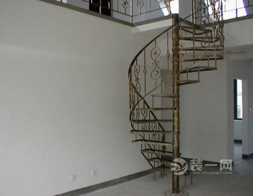 业内资深人士浅析现代别墅铁艺楼梯装修设计基础常识