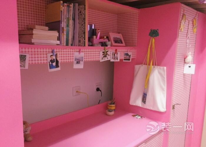 成都某大学寝室上热搜 少女心粉红色装修颇具创意