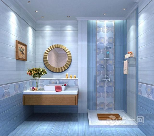 卫生间瓷砖颜色搭配6大原则 小小卫生间也有讲究哦！